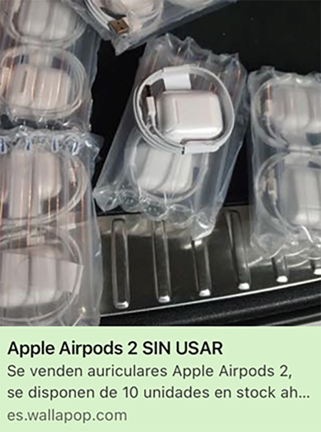 airpods falsos